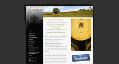 Desktop Screenshot of bellvalewine.com.au