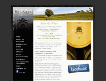 Tablet Screenshot of bellvalewine.com.au